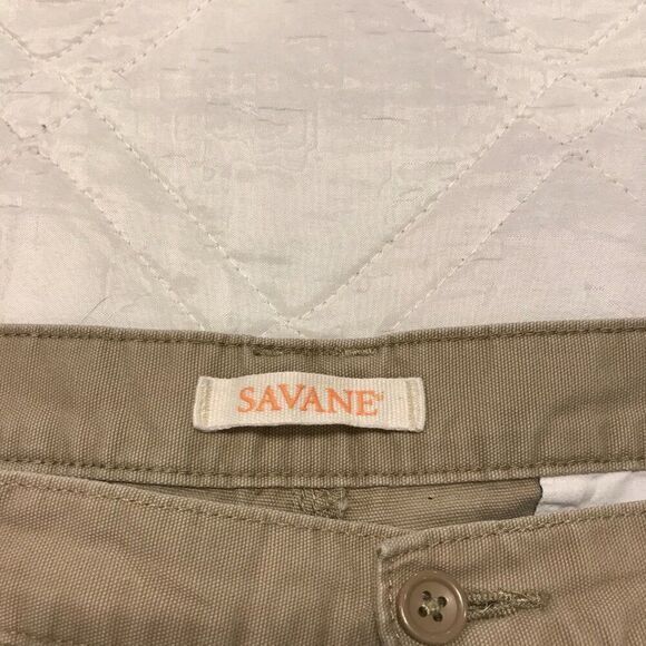 Savane khaki cargo shorts size‎ 40 - Picture 2 of 4